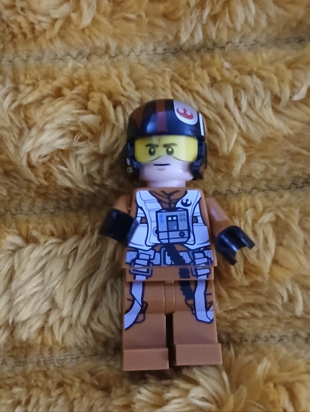 LEGO Star Wars Rebel Pilot Minifigure X‑Wing Fighter Pilot Helmet w/ Visor